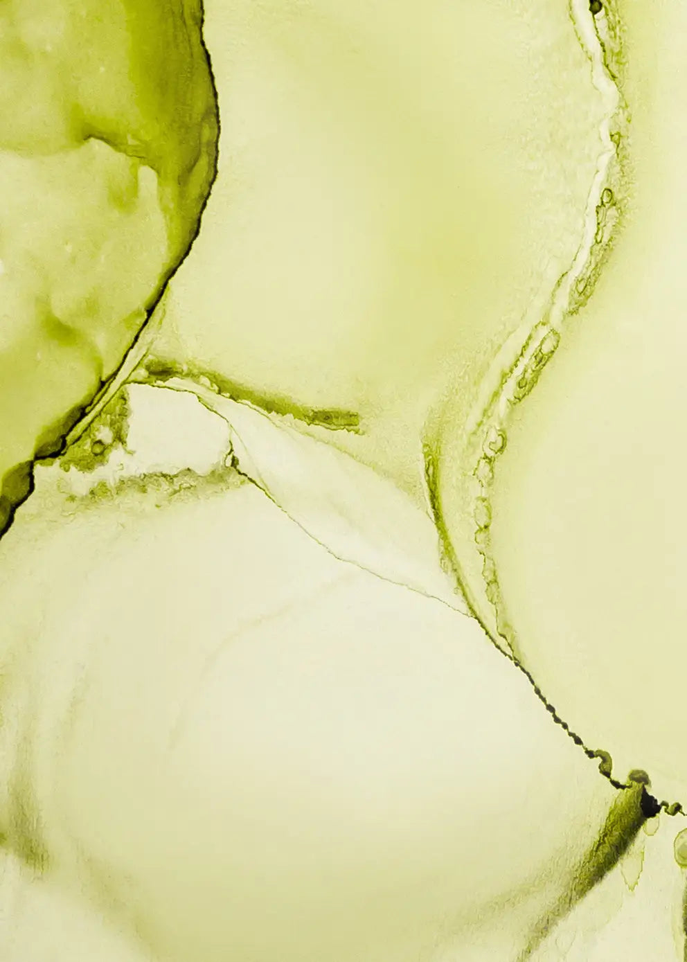 Ljuddämpande tavla - Green Veins