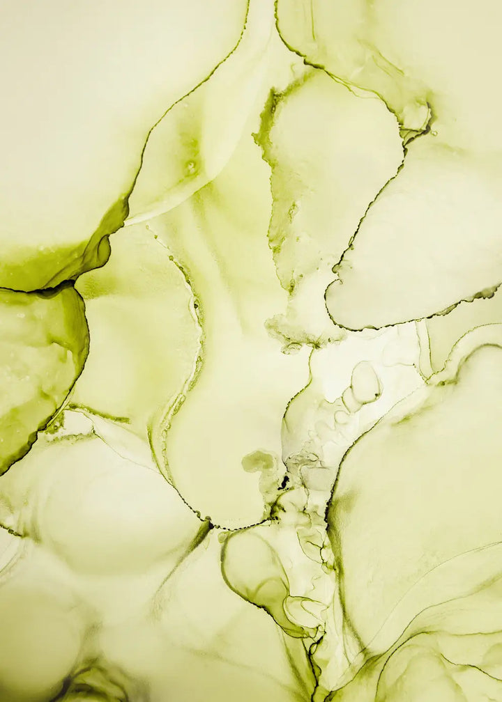Canvastavla - Green Veins