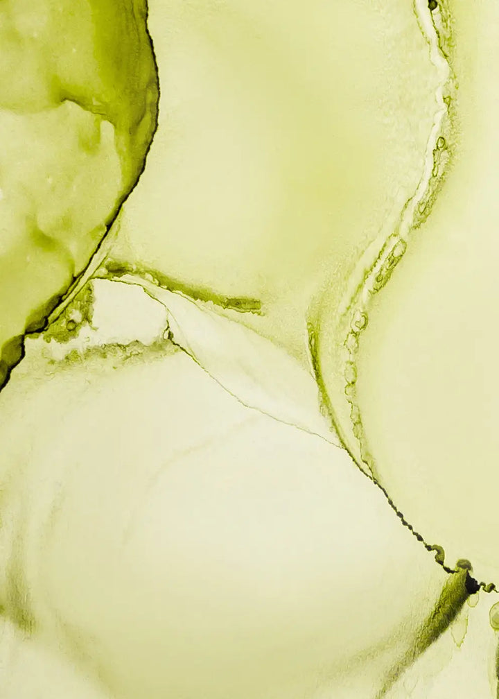 Canvastavla - Green Veins