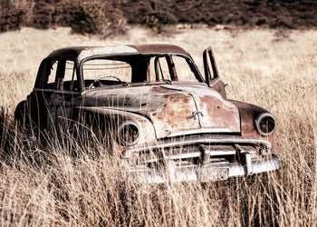 Canvastavla - Deserted Drive