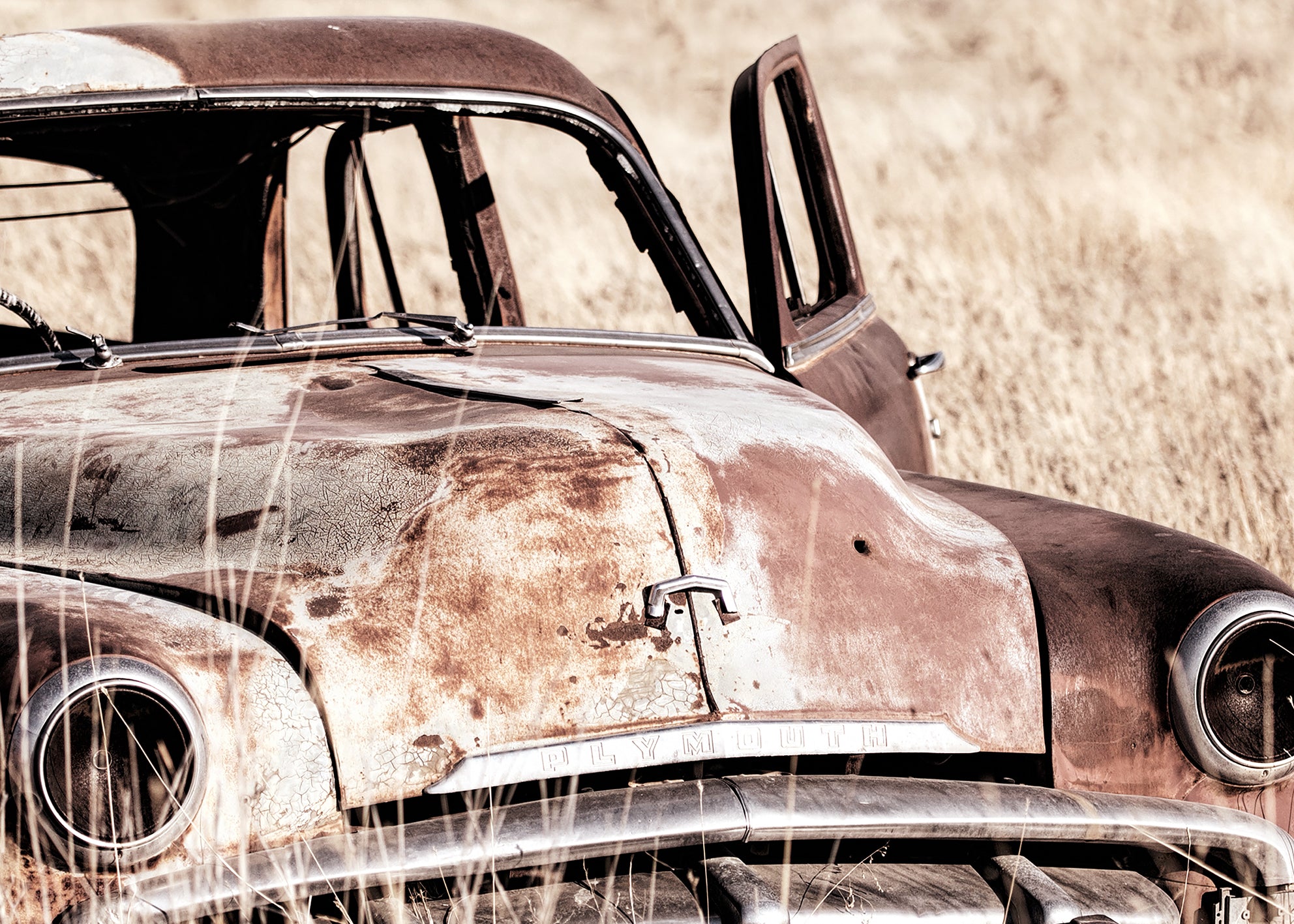 Canvastavla - Deserted Drive
