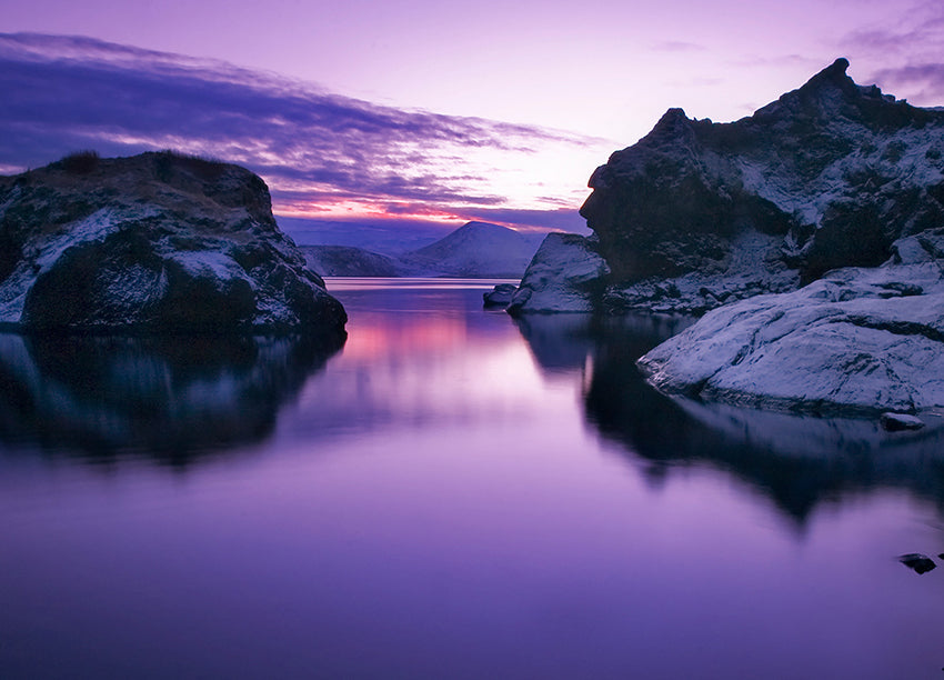 Canvastavla - Violet Sea