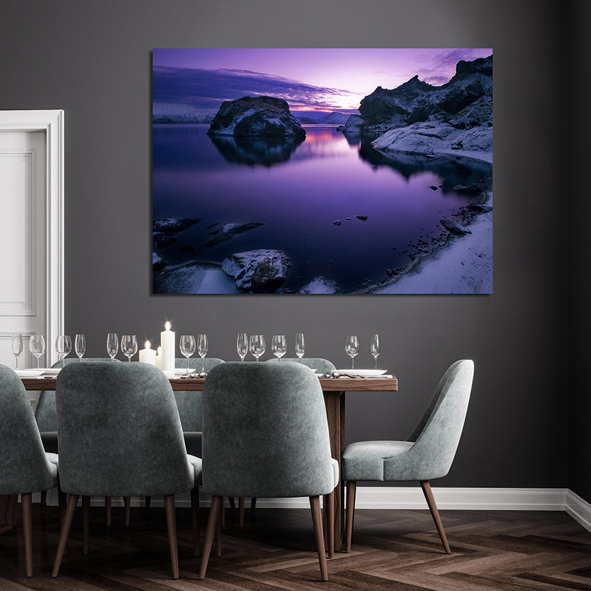 Canvastavla - Violet Sea