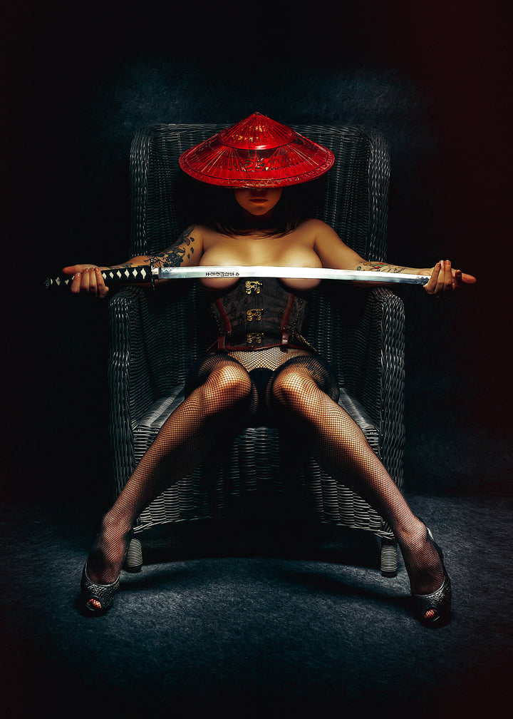 Canvastavla - The Samurai