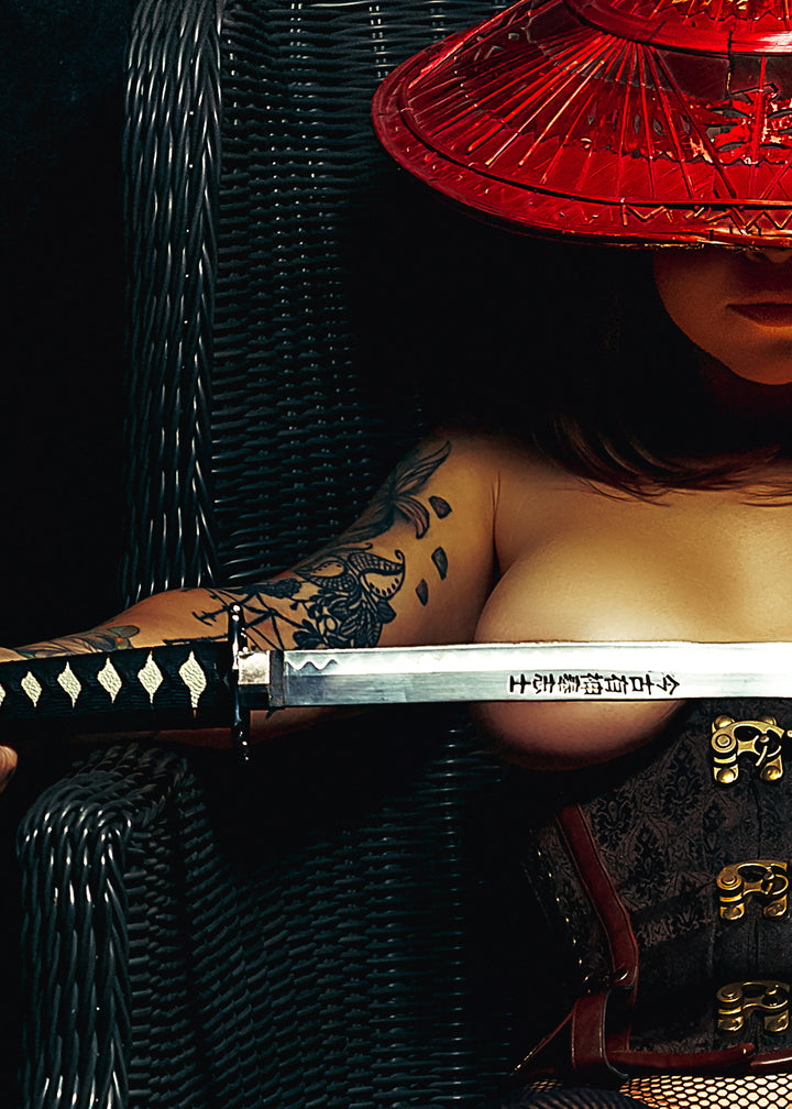 Canvastavla - The Samurai
