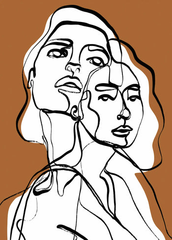 Canvastavla - The Silent Duo
