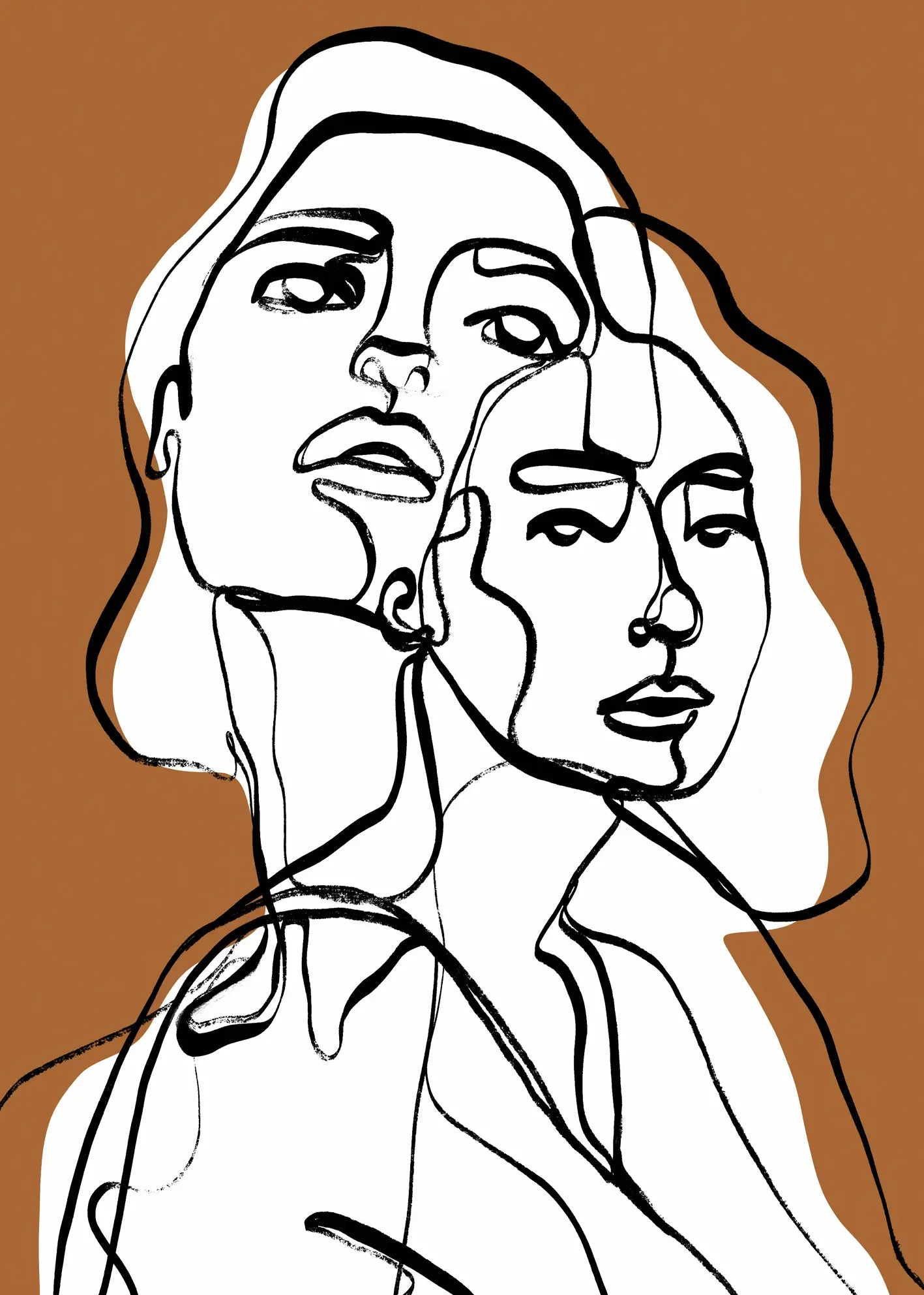 Canvastavla - The Silent Duo