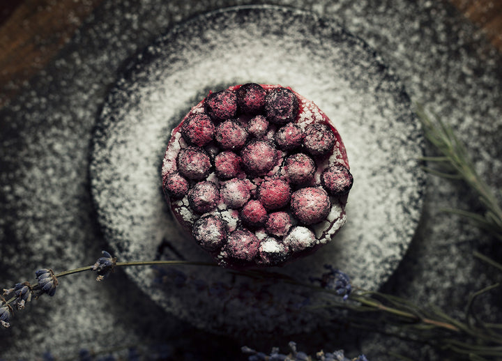 Canvastavla - Berry Cake