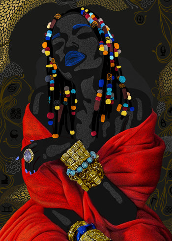 Canvastavla - Vivid Graphic