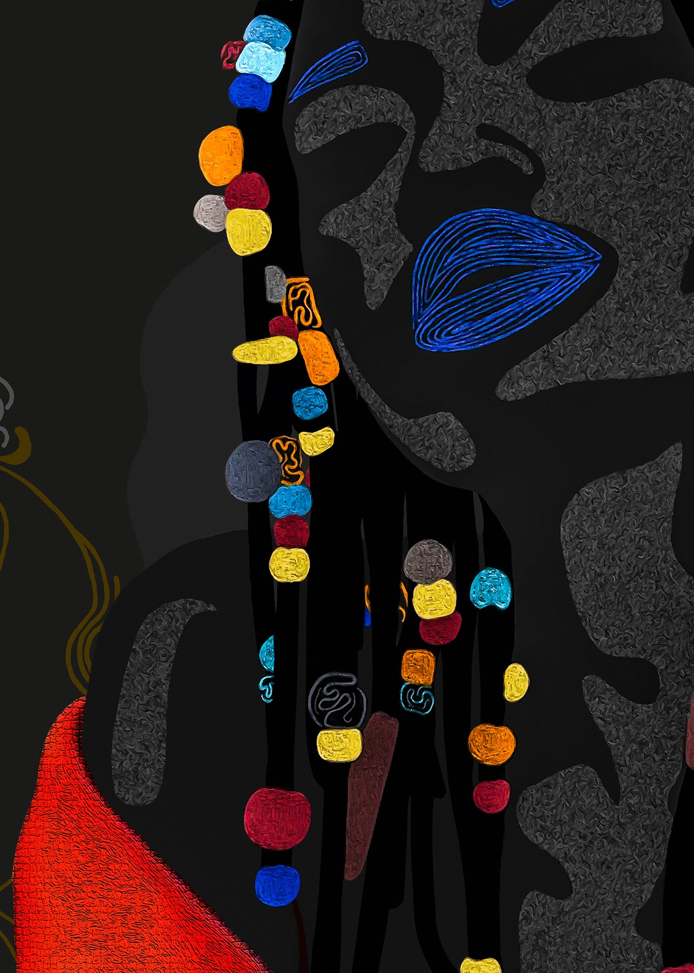 Canvastavla - Vivid Graphic