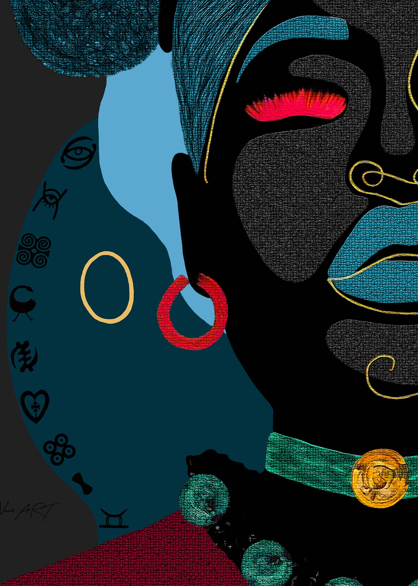 Canvastavla - Energized Graphic