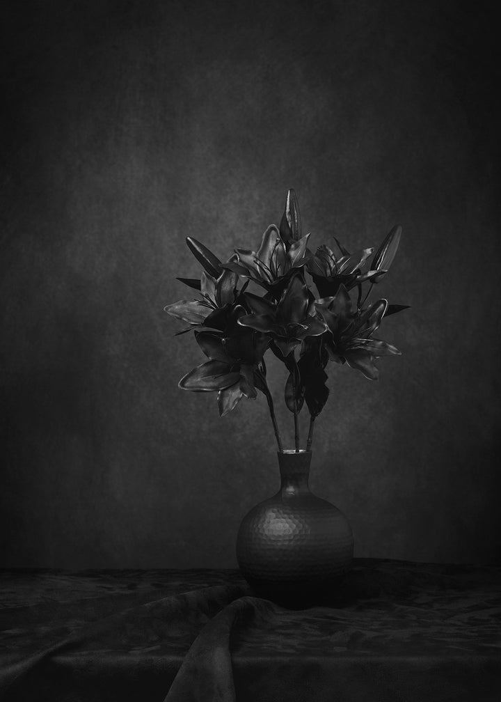 Canvastavla - Black Lilies