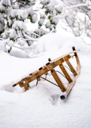 Canvastavla - Wooden Winter Charm