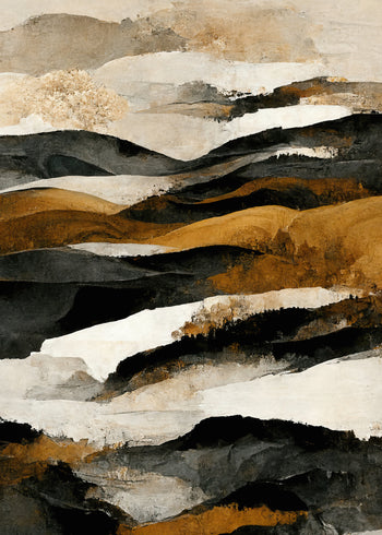 Canvastavla - Abstract Symphony No2