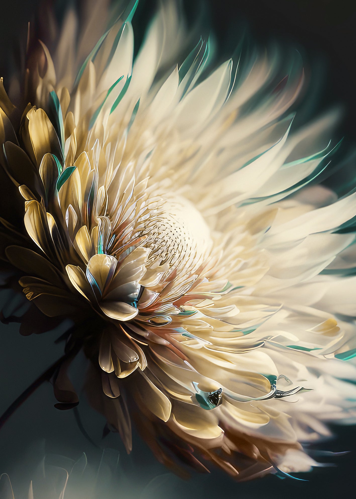 Canvastavla - Flower Bloom
