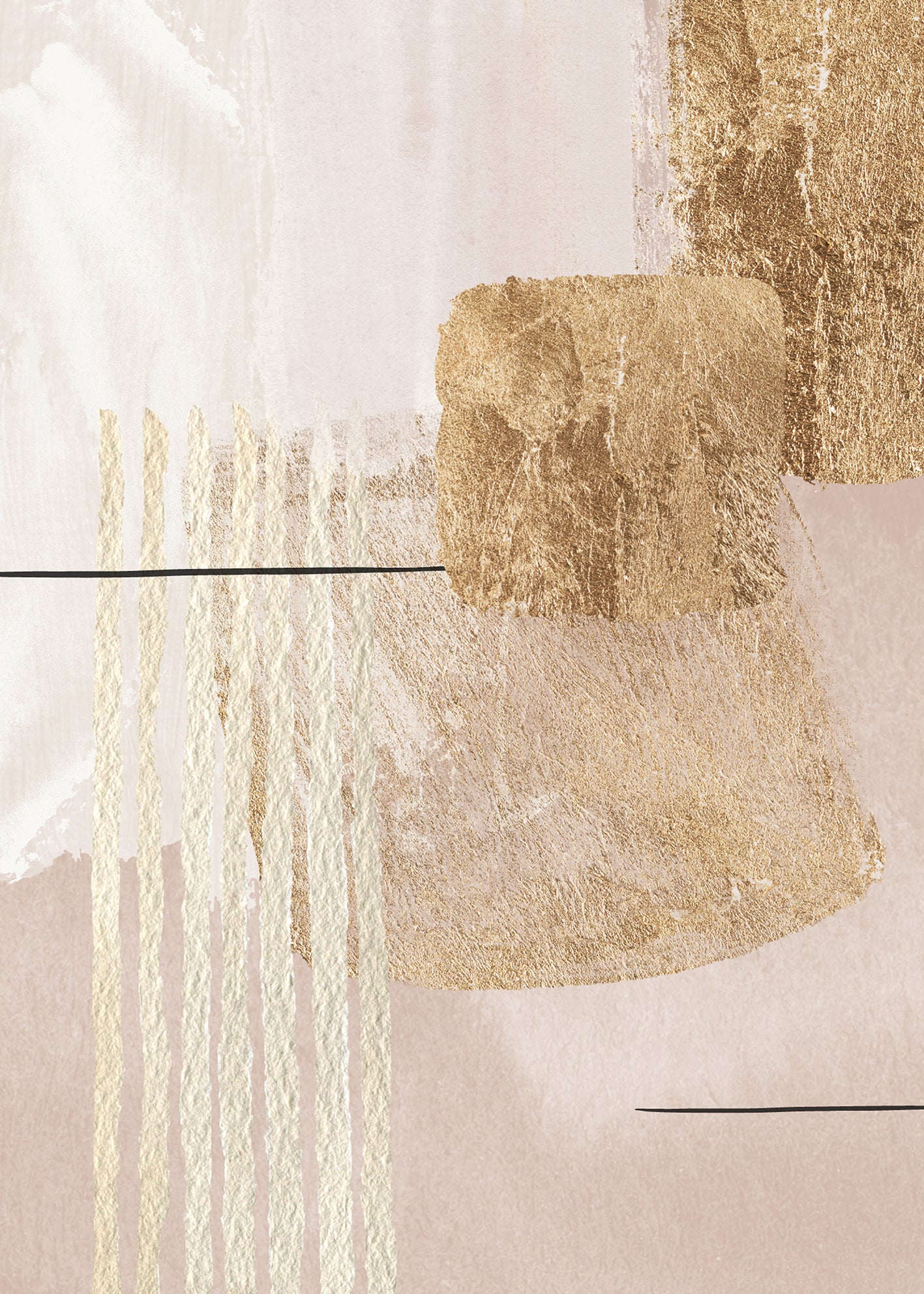 Canvastavla - Beige Chic