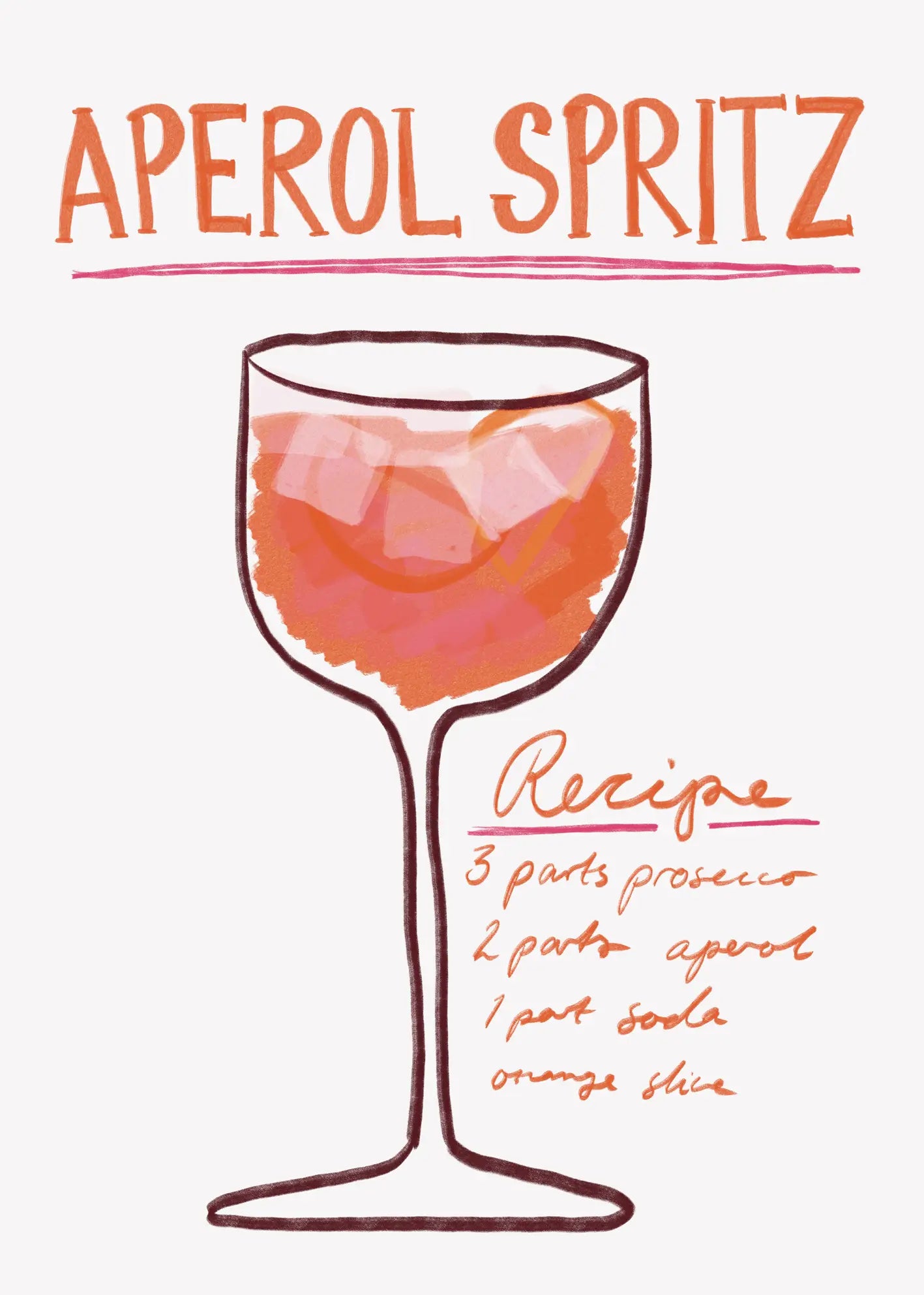 Canvastavla  - Spritz & Style