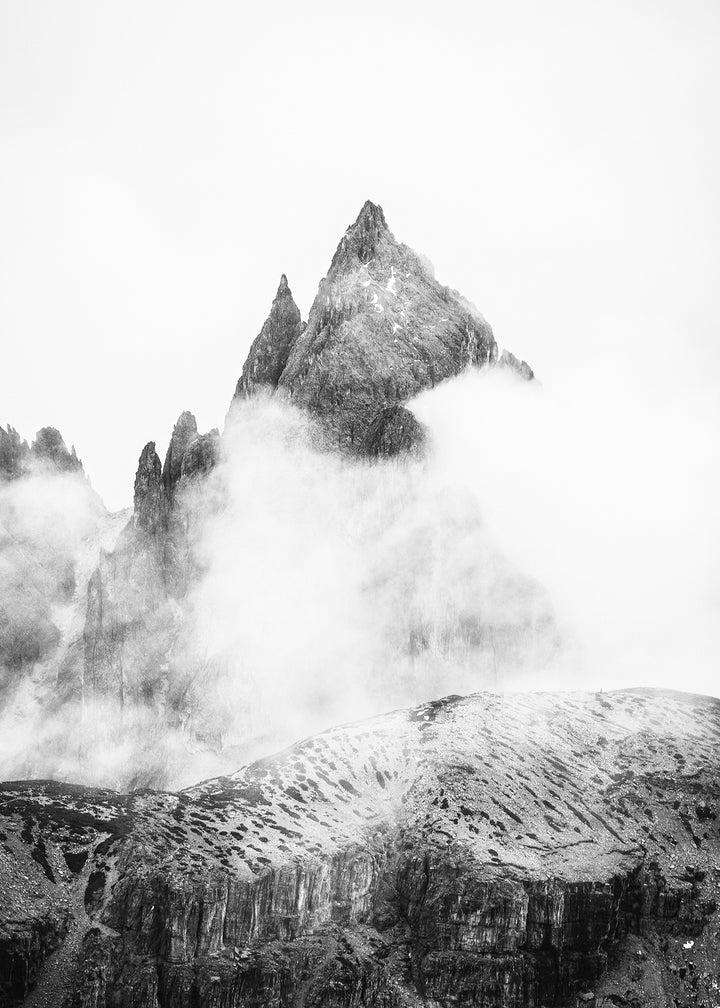 Canvastavla - Hazy Peaks