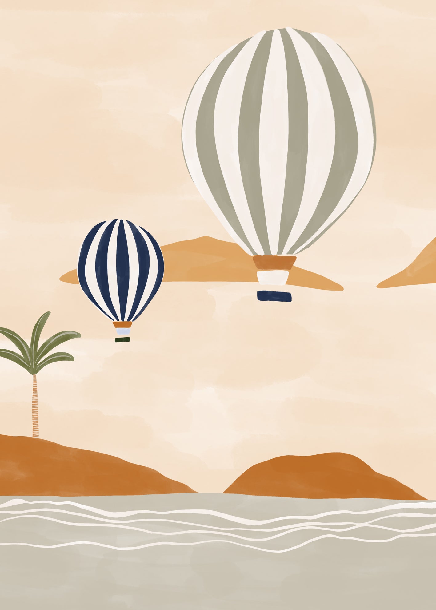 Canvastavla - Balloon Bliss