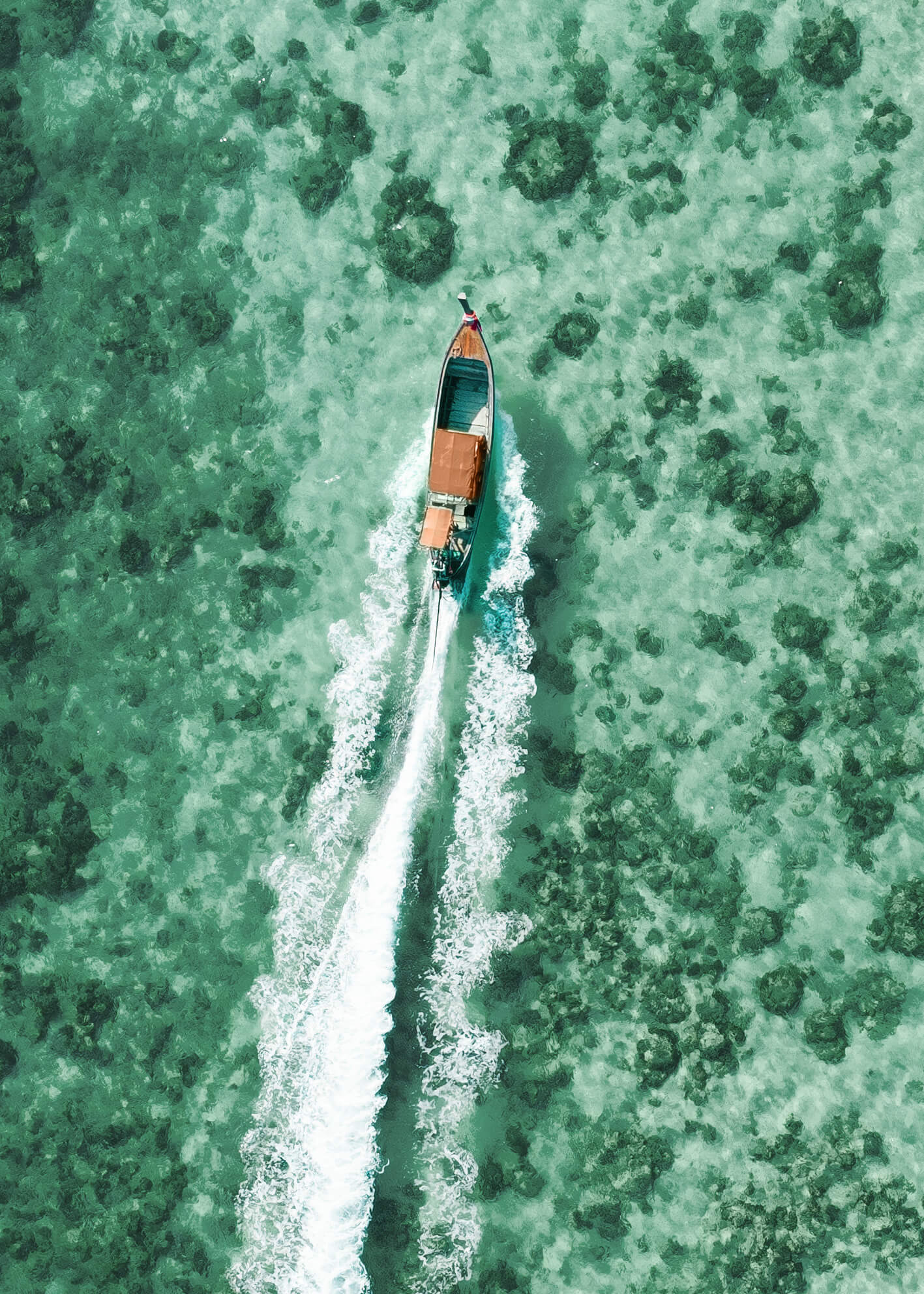 Canvastavla - Emerald Voyage