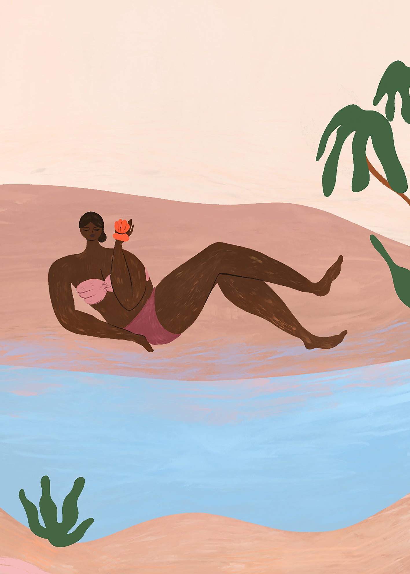 Canvastavla - Sunset Relaxation