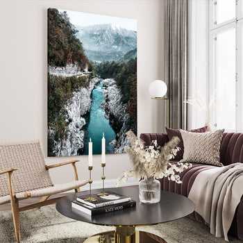 Canvastavla - River and Mountains