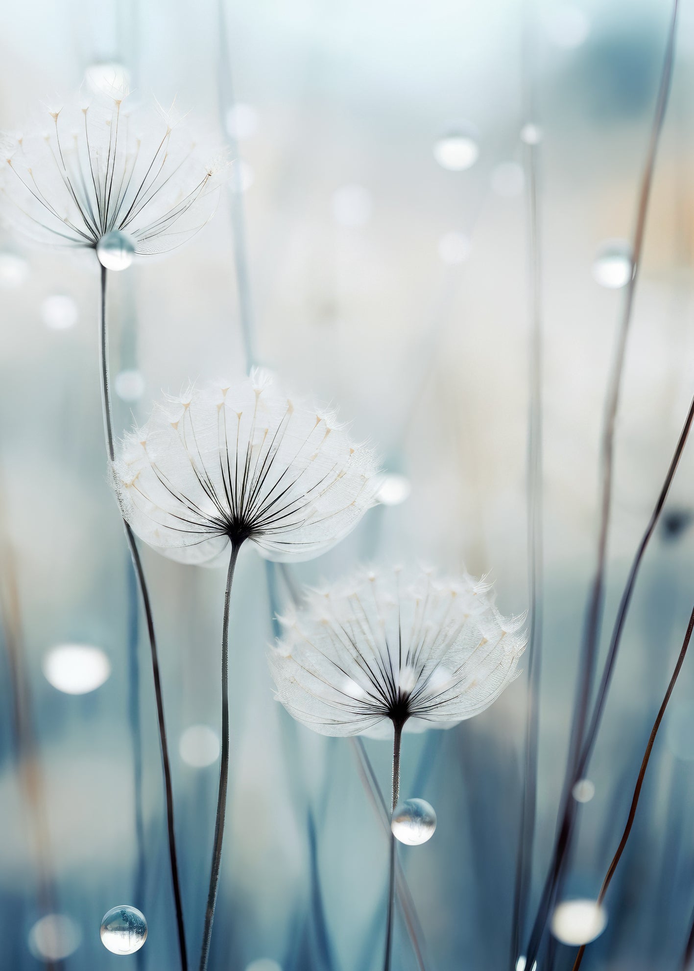 Canvastavla - Soft Blue No2