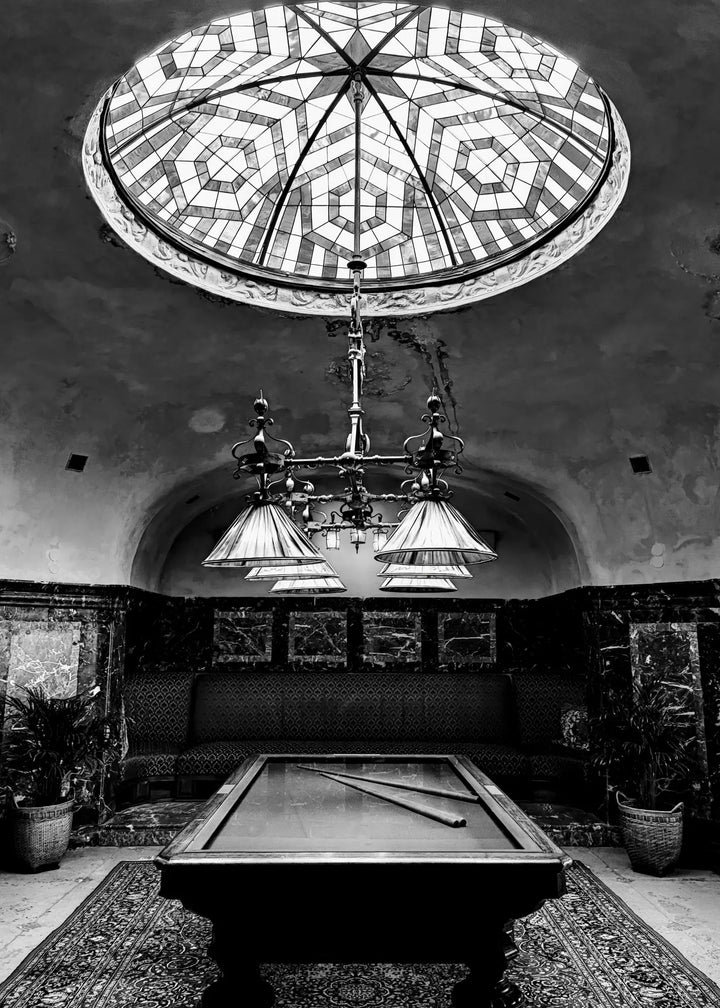 Canvastavla - The Billiard Chamber