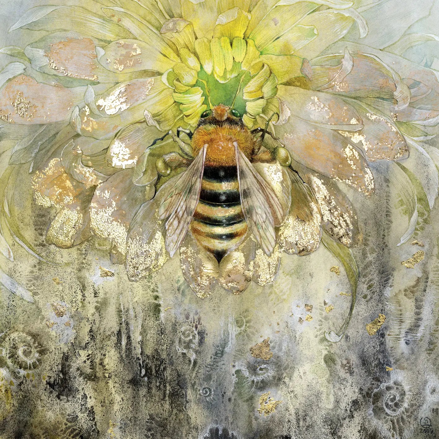 Canvastavla -  Ethereal Nectar