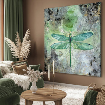 Canvastavla - Emerald Serenity