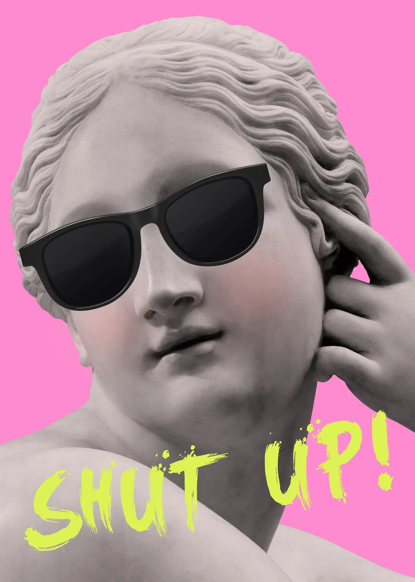 Canvastavla - Sassy Statue