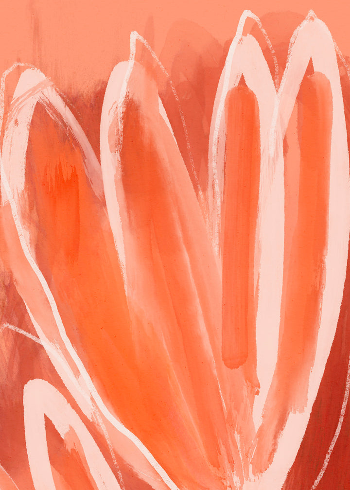 Canvastavla - Terracotta Bloom