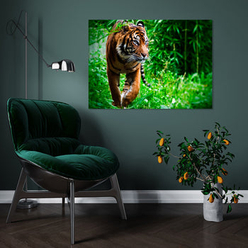 Canvastavla - Tiger