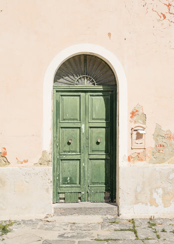 Canvastavla - Green Door