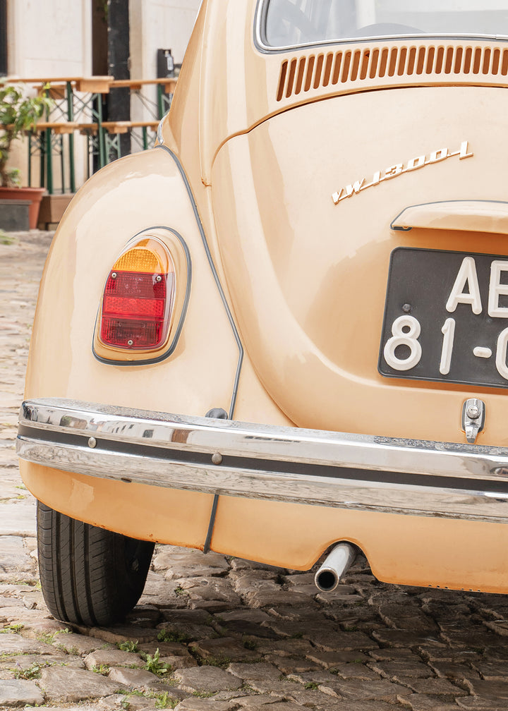 Canvastavla - Vintage Beetle