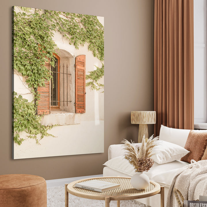 Canvastavla - Verdant Window