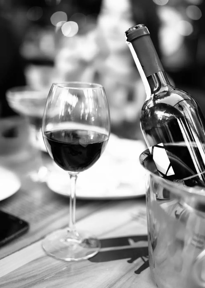 Canvastaulu - Red Wine Glass