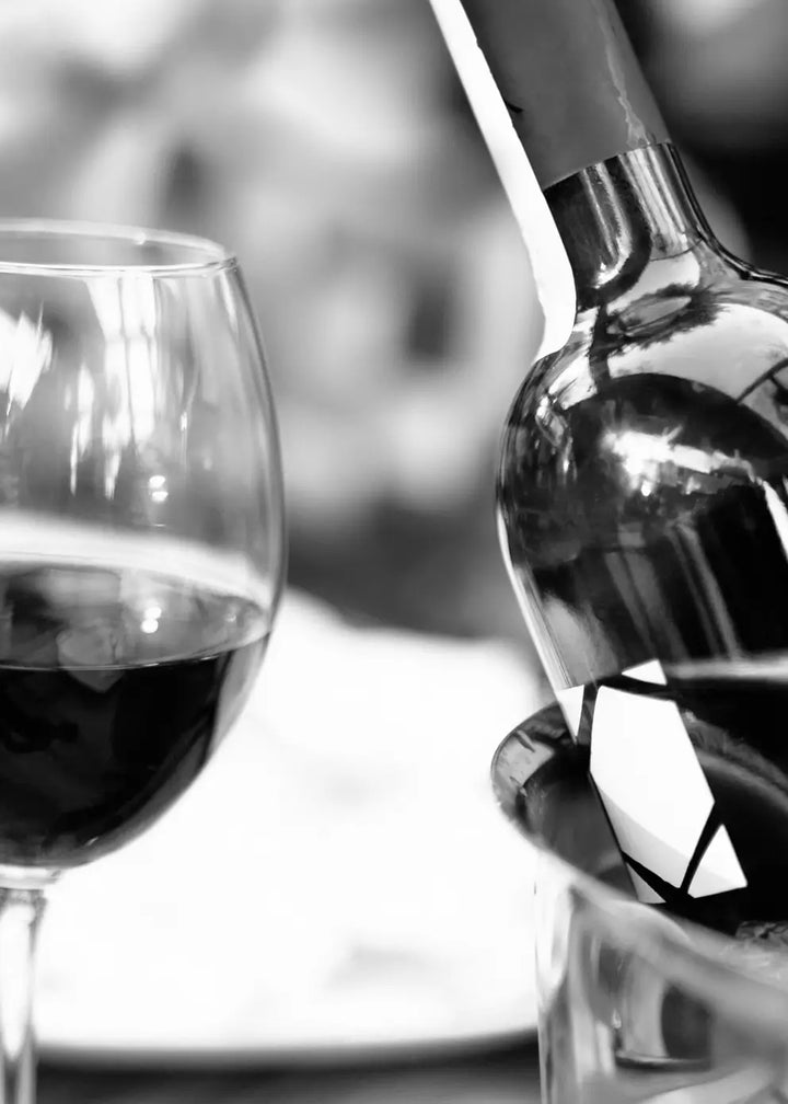 Canvastaulu - Red Wine Glass