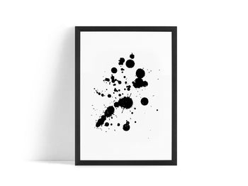 Poster - Black Splash