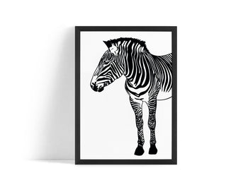 Poster - Zebra