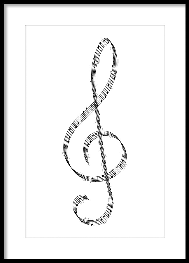 Poster - Music note