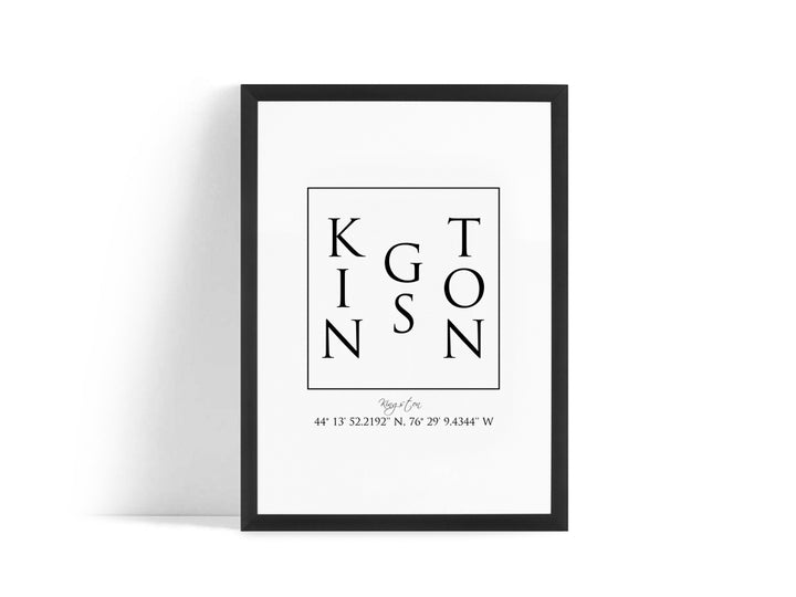 Poster - Kingston Coordinates