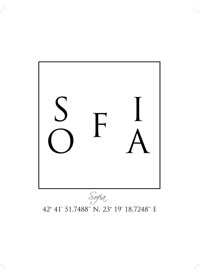 Poster - Sofia Coordinates
