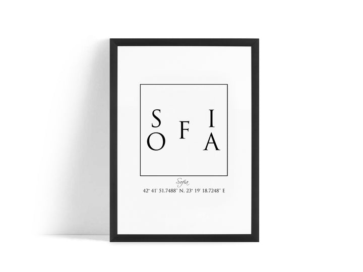 Poster - Sofia Coordinates