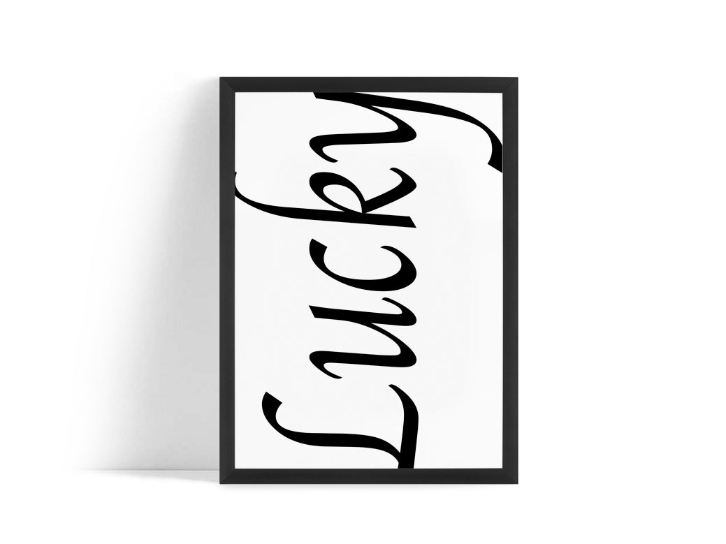 Poster - Lucky