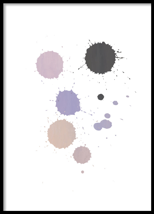 Poster - Pastell Splash