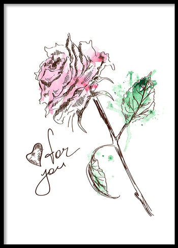 Poster - Rose