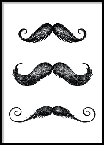 Poster - Mustache