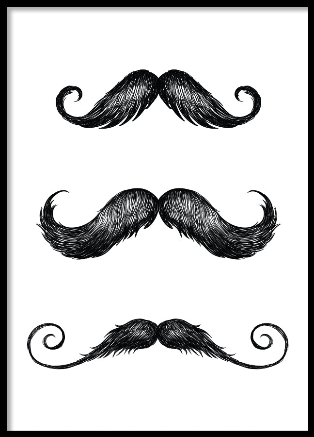 Poster - Mustache