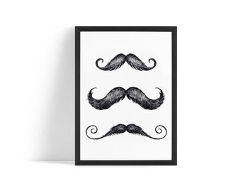 Poster - Mustache